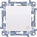 Simon 10 Bouton de commande pour sonnette, blanc, numéro de modèle CD1C.01/11