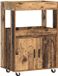 vidaXL Bar Kar Oud Hout 60 x 39.5 x 89 cm Bewerkt Hout