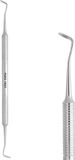 VJ STALEKS Pedicure Double-ended Curette, Podo 10 type 1, RVS