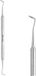 VJ STALEKS Pedicure Double-ended Curette, Podo 10 type 1, RVS