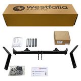 Westfalia starre trekhaak - AHK voor Citroen Berlingo (incl. First) (BJ 11/96-11/1), Peugeot Partner doos (incl. origineel) (vanaf 11/96) in een set met 13-pol. fzg.-specz E-set