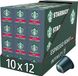 Starbucks by Nespresso Espresso Roast Decaf Capsules - 120 Cups (12 x 10)