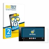 BROTECT - Screenprotector voor Pioneer SPH-DA77DAB - Folie Beschermfolie transparant 2 Stuks
