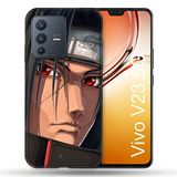 Beschermhoes Vivo Beschermhoes Manga Naruto Itachi gezicht voor Vivo V23 5G