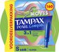 Tampax Pearl Compak Super Tampons - Met Inbrenghuls - 8 x 20 Stuks