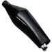 BKL Electronic 072403 Krokodillenklem Zwart Klembereik (max.): 9 mm Lengte: 28 mm 1 stuk(s) Piece