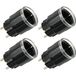 Shelly plug s gen3 slimme wifi, 4 stuks stekker (zwart, matter, wifi, bluetooth)