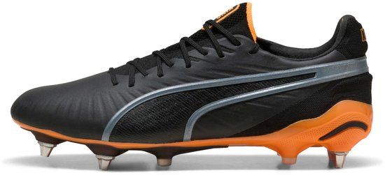 Puma King Ultimate SG Voetbalschoenen Zwart Unisex Maat 44