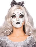 Leg Avenue Halloween porseleinen pop masker - Verkleedmasker - Model A2757 One size wit