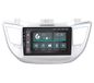 Op Hyundai Tucson Op maat gemaakte autoradio Android GPS Bluetooth WiFi Dab USB Full HD Touchscreen Display 9" Easyconnect