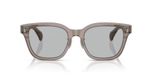 Moncler Lunettes de soleil unisexe gris carrées gris 54mm