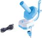 Lumehelbed Handels GmbH Bobineuse électrique, régulateur de vitesse variable pour pelotes de fil, bobineuse automatique pour crochet et tricot, tension de ressort réglable et forte, rouleau de fil (bleu)