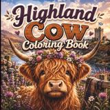 Highland Cow Coloring Book