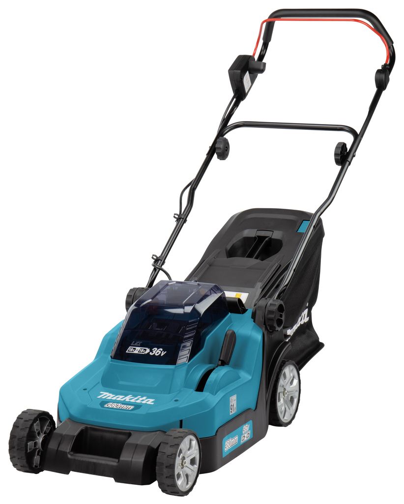 Makita DLM382CM2 - Accu Grasmaaier - 38cm - 36V - Incl. 2x 4.0Ah Accu's & Lader