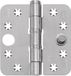 AXA Lagerscharnier 1637 Rh 89x89 3mm RVS