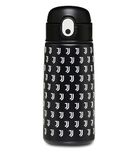 Seven Juventus FC Voetbaldrinkfles met rietje, 460 ml, zwart en wit