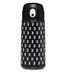 Seven Juventus FC Voetbaldrinkfles met rietje, 460 ml, zwart en wit