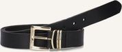 Notre-V 4319 Riem - Zwart - Leer - Vrouwen - 105 cm