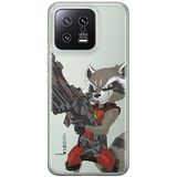 ERT GROUP mobiel telefoonhoesje voor Xiaomi 13 origineel en officieel erkend Marvel patroon Rocket 008