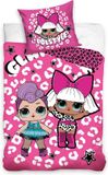L.O.L Surprise Housse de couette Glamour 140 x 200 cm