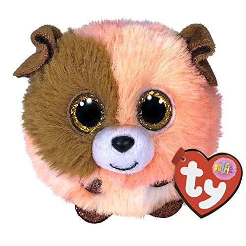 TY Teeny Puffies - Hondje Mandarin - 10 CM - Veelkleurig
