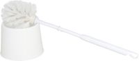 Gerimport Wc/toiletborstel en houder wit 33 cm van kunststof