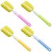 Bouteille de nettoyage pour bébé - Long manche - Éponge - 27,8 x 6 cm - 4 couleurs