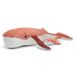 PTIPOTOS Les Déglingos PTIPOTOS Walvisgravel Pluche Dier Moeder en Baby Terracotta 75 cm