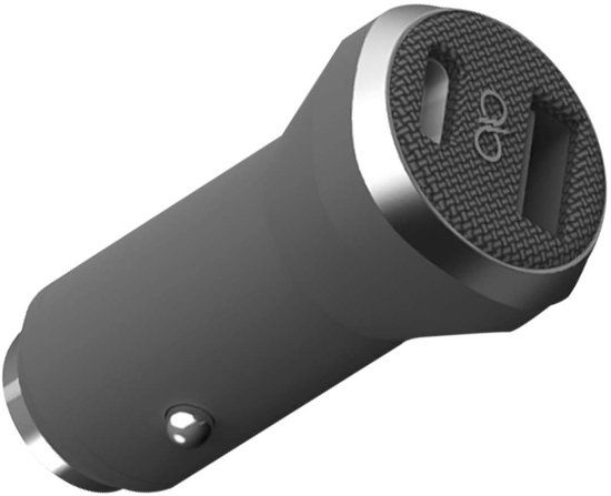 FORCE CASE Dubbele autolader 37 W (12 25 W) stroomvoorziening, Grijs
