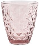 Salt & Pepper Verre à eau 22cl rose Prisma (set de 4)
