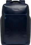 Piquadro Blue Square Backpack 2 Compartments 15,6" 18,5L Midnight Blue