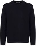 Casual Friday Sweatshirt Neo Heren XL Donkere Marine Katoen Loose Fit Ronde Hals Lange Mouw Effen
