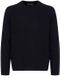 Casual Friday Sweatshirt Neo Heren XL Donkere Marine Katoen Loose Fit Ronde Hals Lange Mouw Effen