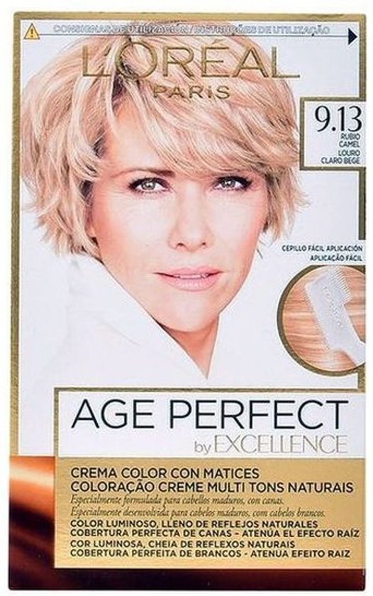 L'Oréal Permanente Anti-Veroudering Kleur Excellence Age Perfect L'Oreal Expert Professionnel Blonde