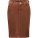 Atelier Gardeur Hedi550-80481 Jupe mi-longue marron Taille : 44L