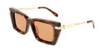 Ferragamo SF2089S Tortoise 52/18/140 Vrouwen Zonnebrillen