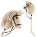 Bieco Cheval à bascule Beige - Taille S