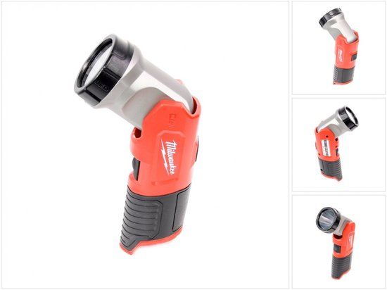 Milwaukee M12 TLED-0 Accu LED Werklamp - 12V - Zwart - Body (excl. accu's en oplader)