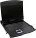 LogiLink LC902GE rack console 47 cm (18.5") 1366 x 768 Pixels Metaal Zwart 1U