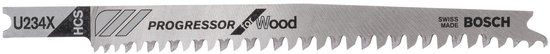 Bosch - Decoupeerzaagblad U 234 X Progressor for Wood - 3 stuks
