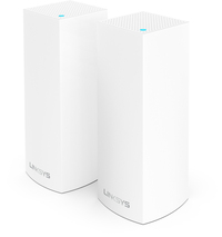 Linksys Velop WHW0302 - Mesh WiFi System - Tri-Band - 2-Pack - White