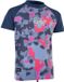 Ion Capture Rash Guard à manches courtes Bleu 146 Femmes Enfants Polyester