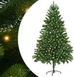 vidaXL Kerstboom met 300 LED met standaard Groen 180 cm PE