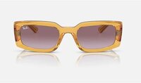 Ray Ban - Zonnebril - Kiliane - Transparent Yellow - Gradient Violet - RB4395