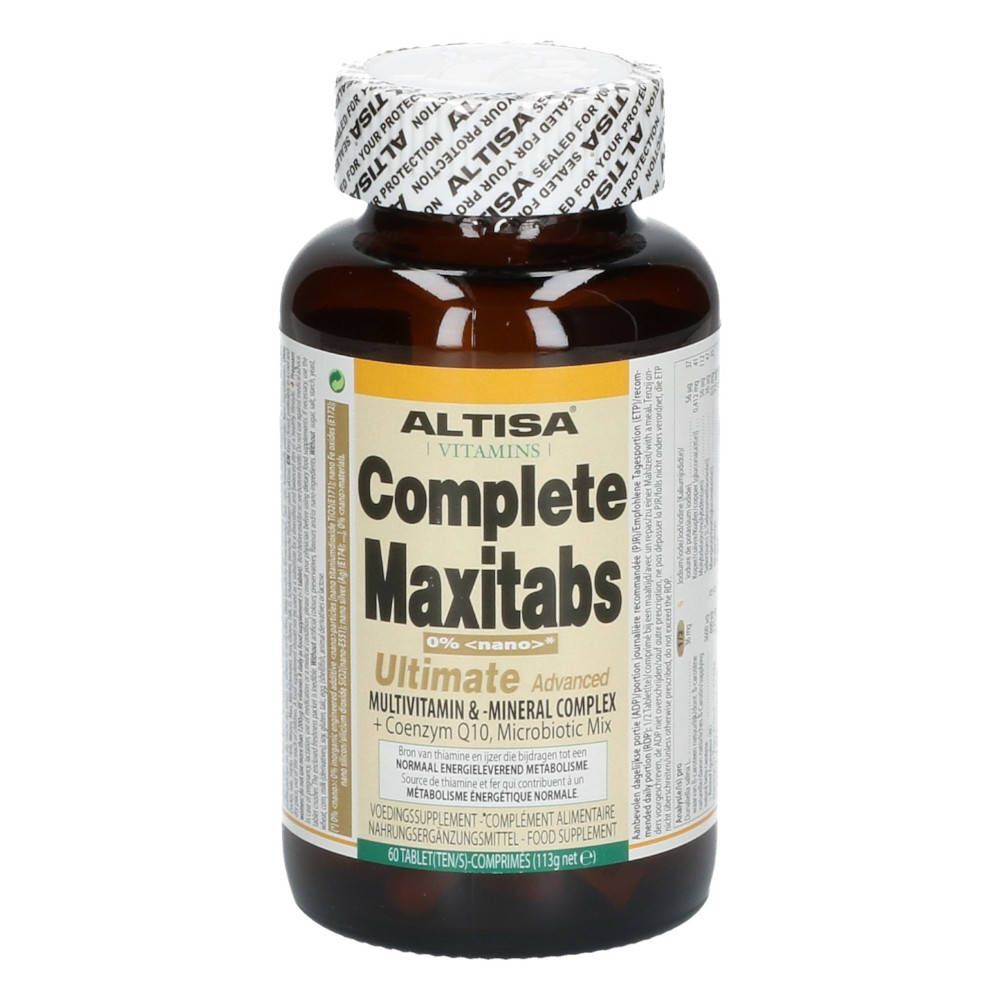 Altisa® Altisa Complete Maxitabs Ultimate + Q10 60 tabletten