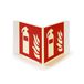 brandpreventie.be Brandblusser Brandblusser bord panorama fotoluminescerend - 200 x 200