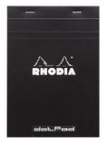 RHODIA 16559C - Geniet dotPad Notitieblok N°16 Zwart - A5 14,8 x 21 cm - Dot Stippen - 80 Afscheurbare Vellen - Clairefontaine Wit Papier 80 g/m² - Omslag van Gecoat Karton