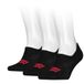 Levi's Footie High Rise Batwing Logo Jet Black 3-Pack-35/38