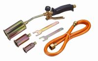Specialist Dakbrander Gasbrander Set BASIC – 3 Opzetstukken – Propaan/Butaan – Inclusief 1,5 m Slang