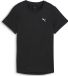 PUMA W TAD ESSENTIAL Heather Tee Dames sportshirt - Puma Black Heather